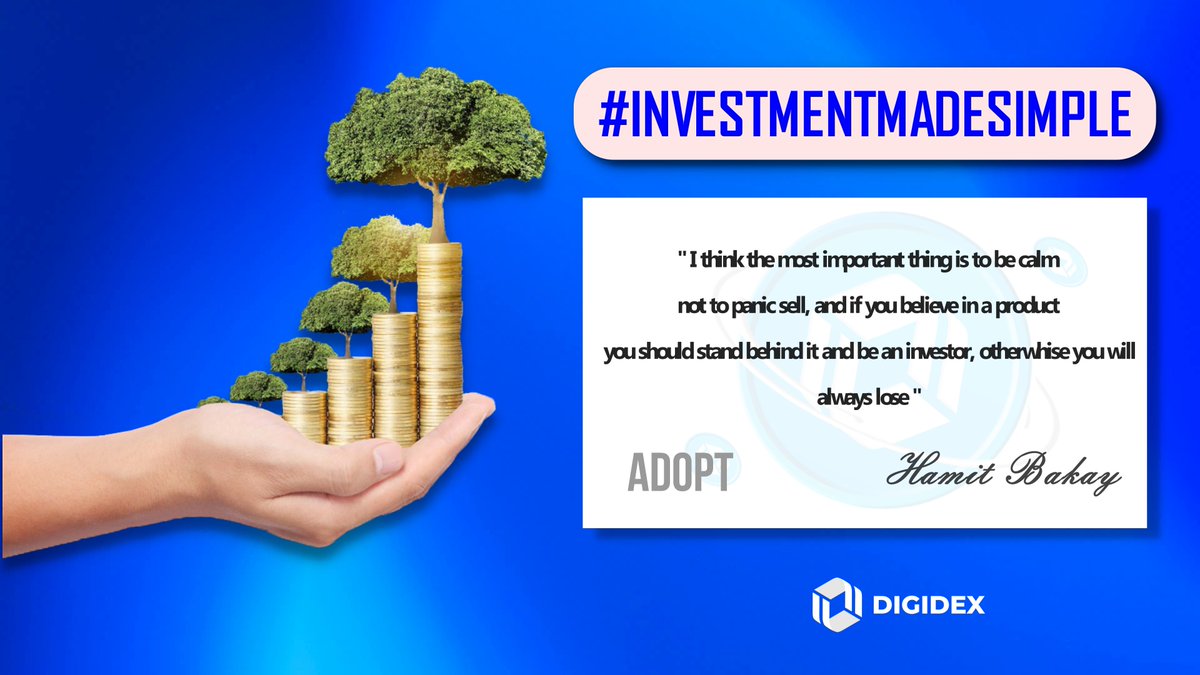 DigichainArmy's tweet photo. " Patience is the key to success "
Is a true investor principle !!
#Digichain #Digichaincoin #cryptocurrecy https://t.co/zOdL5hLMvD