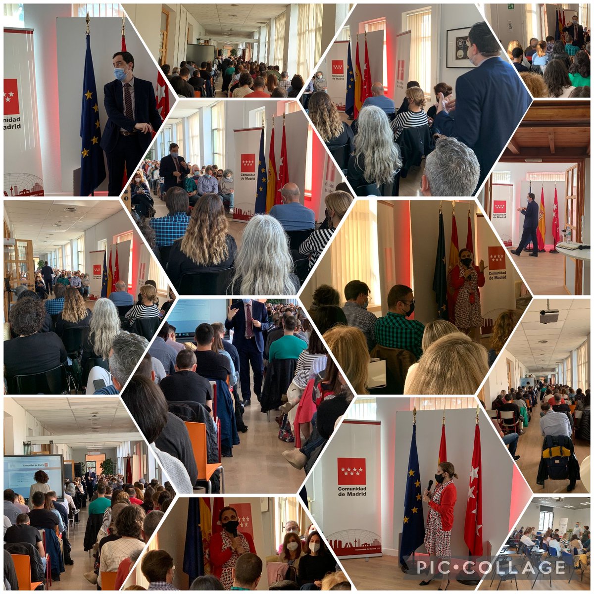 Comenzamos la formación #CompDigEdu en #IF_CMadrid. Transformación metológica e innovación a través del Marco de Competencia Digital Docente. Motivación, ilusión y muchas ganas de trabajar con los centros.