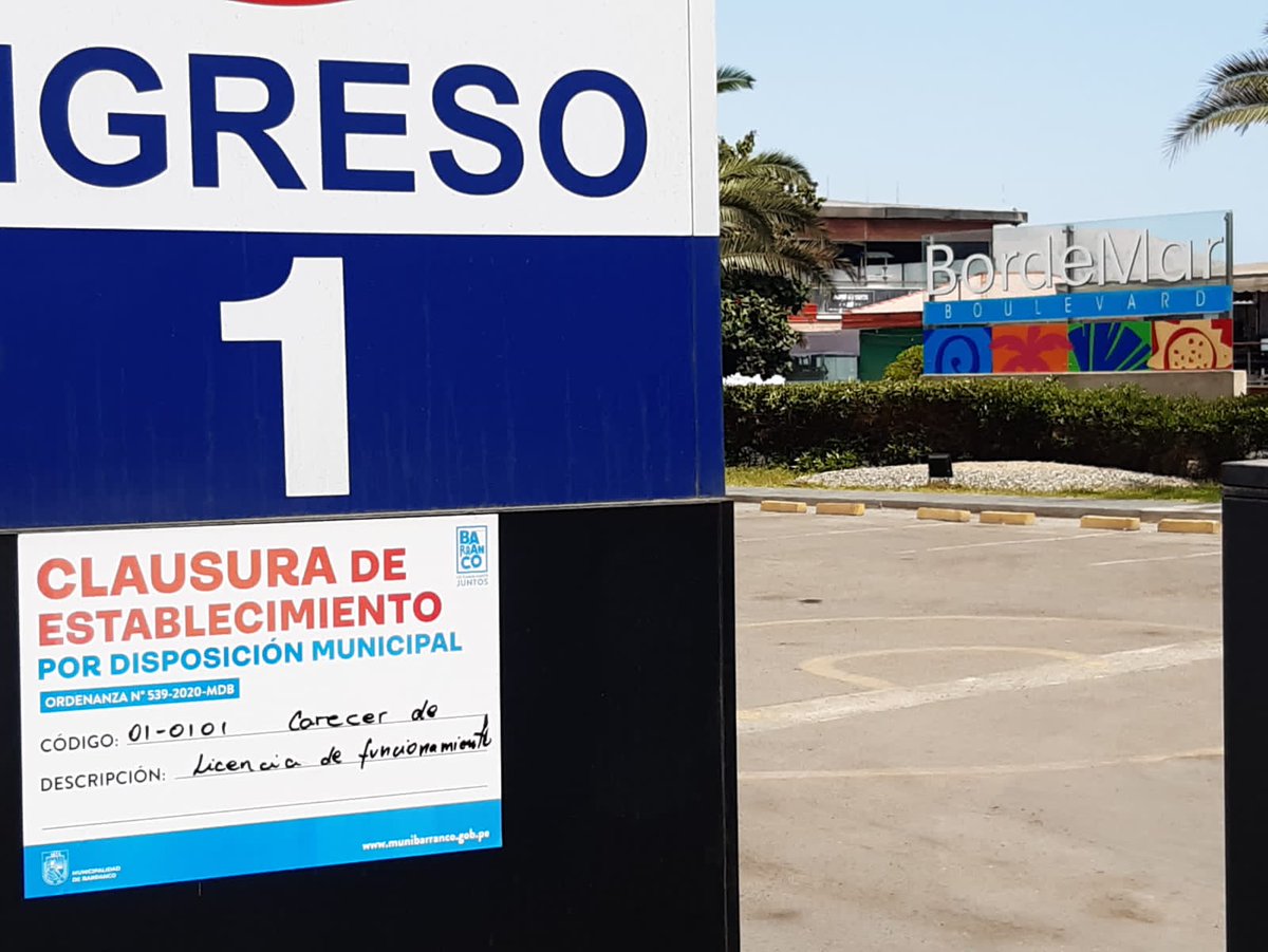 Barranco_Muni's tweet photo. 📢#BORDEMAR: todo sobre su #clausura y reciente apertura aprobada por un juez transitorio. Entérate de las acciones que venimos realizando para #recuperar este #espacio para todos los barranquinos👇 https://t.co/H2lXDrLzFN