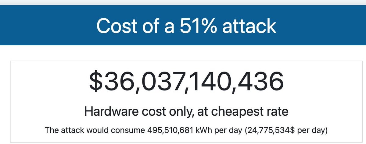 When someone says... but what if they 51% attack bitcoin