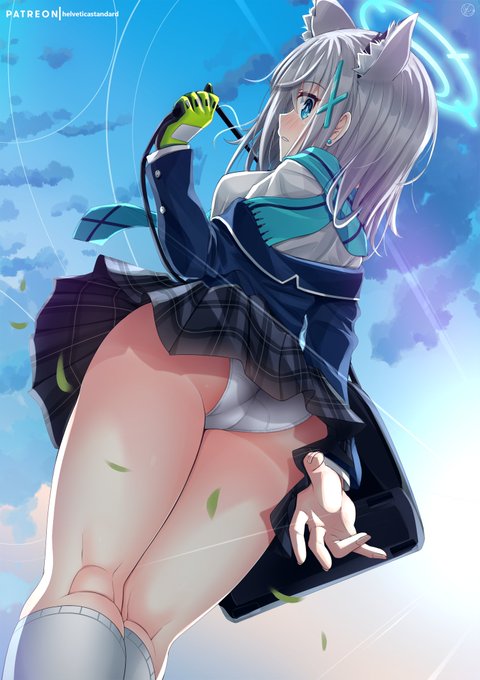 Shiroko.
Hope you guys like it! #ブルアカ #BlueArchive 