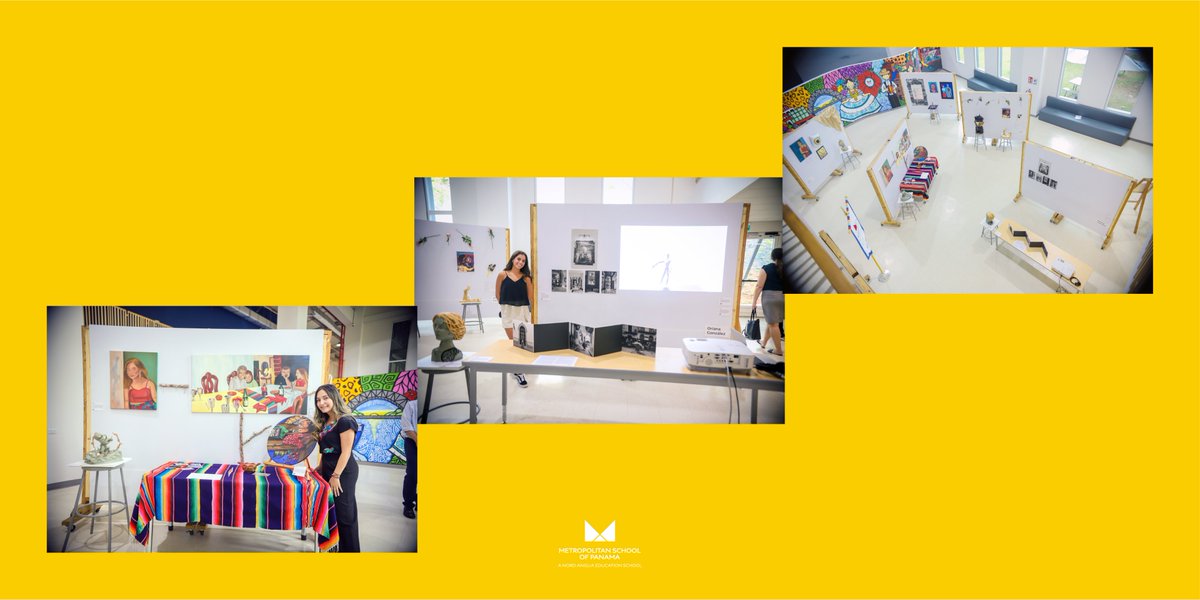METSchoolPanama's tweet image. Let's celebrate our #DPArt students!✨Through interdisciplinary research, practice & refinement they explored & defined the SELF by looking into themes of Memory, Heritage, Coming-of-Age, Female Growth & Empowerment.
Stay tuned for more of our #METstudents amazing artwork!🎨🖼️