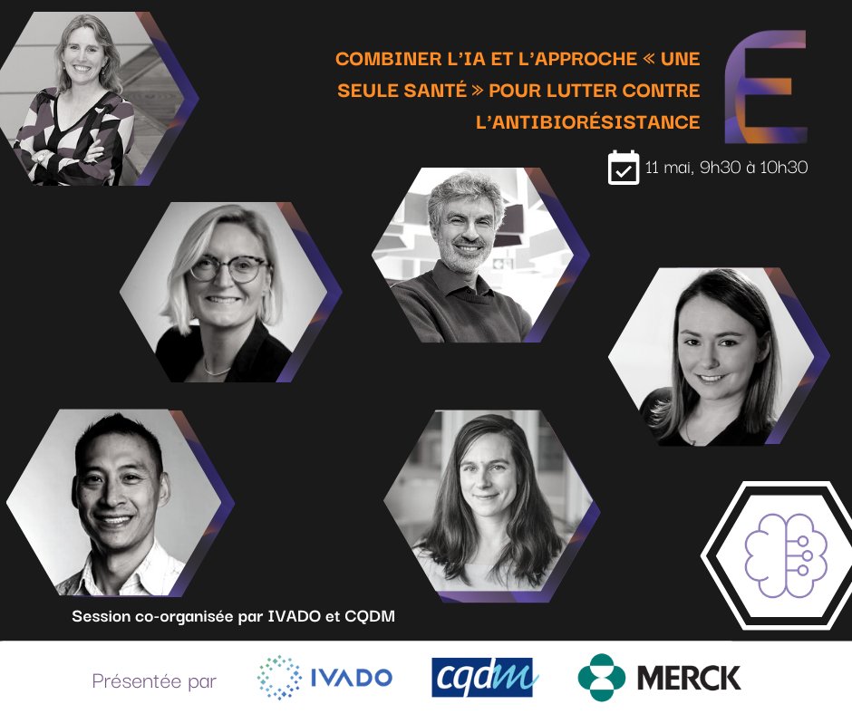 📢 Rejoignez-nous au Marché Bonsecours de Mtl du 10 au 12 mai pour <a href="/EffervescenceV/">EFFERVESCENCE MTL</a> 2022! Rencontrez Barbara Decelle et Yoshua Bengio d'IVADO dans le cadre de la session thématique « Combiner l’#IA et l’approche « une seule #santé »!
Inscription👉 lnkd.in/exj94yT3