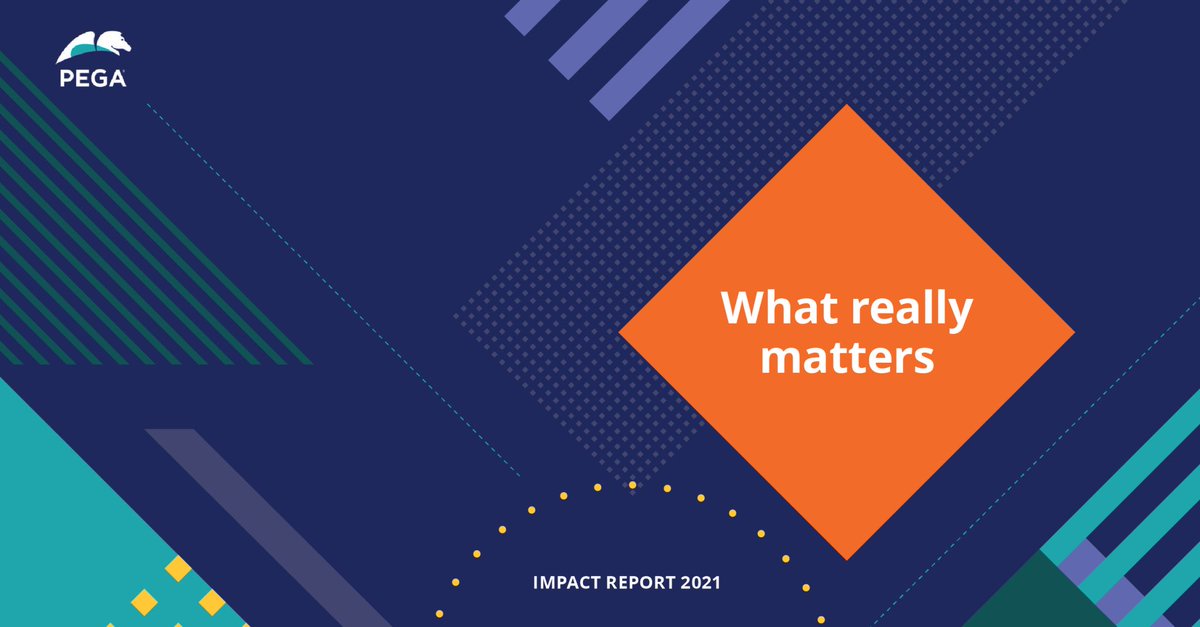 I’m so incredibly proud of this report, which showcases the brilliant work Pega employees are accomplishing. Our commitment to making a positive impact has never been stronger, and we’re looking forward to keeping the momentum going!  pe.ga/386eL0P