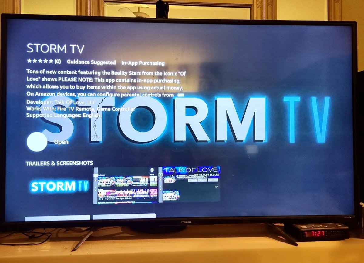 I'm SO excited! My new streaming service, <a href="/StormTVstream/">STORM TV</a>, is now an app! Get Storm TV on iPhone, Android, &amp; Amazon Fire! If you are a fan of #RockOfLove, #FlavorOfLove, #ILoveNewYork, #DaisyOfLove, etc, you'll want to check this out! Catch up with all the former Vh1 cast members!