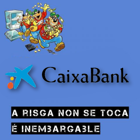 odscoia's tweet photo. Estamos fartas da banca. Hoxe @caixabank volve a embargar a conta dunha veciña que cobra a #RISGA
Coñecen de sobra que non o poden facer pero retrucan os abusos con total impunidade 🤬🤬🤬
Isto xa o denunciaramos hai 6 anos e a violencia continua: https://t.co/hSavQp4o3D https://t.co/X82YNLKViT