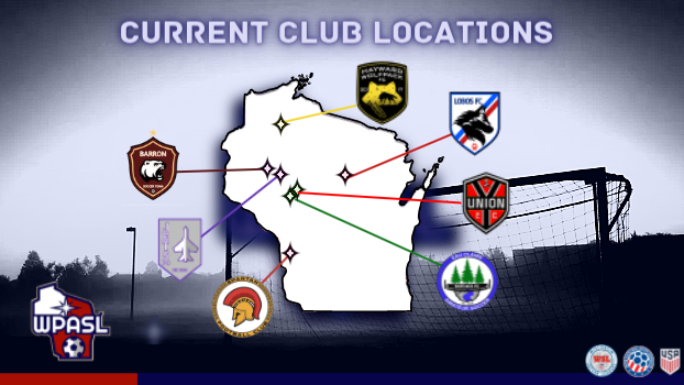 For those of you who appreciate maps, here's where our member clubs are located!🤩

Less than a month until we kick off the season, the race for the Primary Cup is coming...🏆

#WPASLsoccer #WisconsinSoccer #SupportLocalSoccer