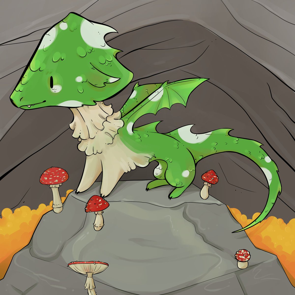wildcapsnft's tweet photo. We love the art over @BreedersNft! Its bright, colorful, and looks really cool! ❤️🔥

We made this mushroom headed dragon to show our appreciation 🍄🐉 

#CNFT #CNFTCommunity #CNFTs #CNFTdrop #cnftproject #CNFTCollection #CardanoNFT #CardanoNFTs #CardanoADA #CardanoCommunity https://t.co/P10wq7Yesx
