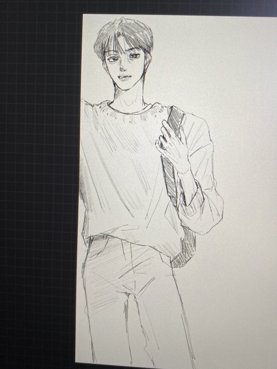 오랜만에 대형견 그림