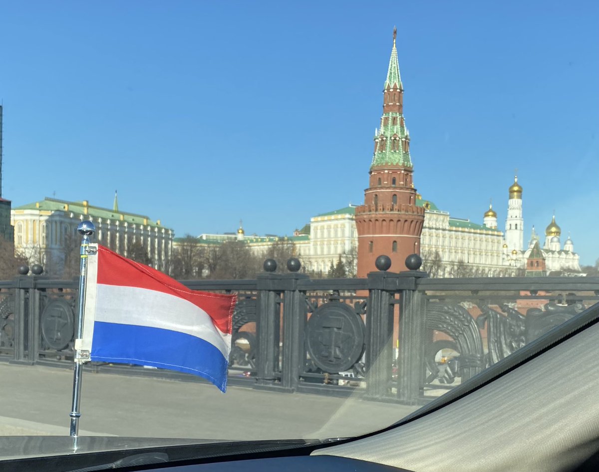 GillesBP's tweet photo. Today I was summoned at the Foreign Ministry to be told that 15 Dutch diplomats are expelled from #Russia. This is supposed to be a reaction to our earlier #expulsion from The Hague of 17 Russian intelligence officers. Well… there is a difference and I don’t mean the numbers. https://t.co/LtEUyrS7oH