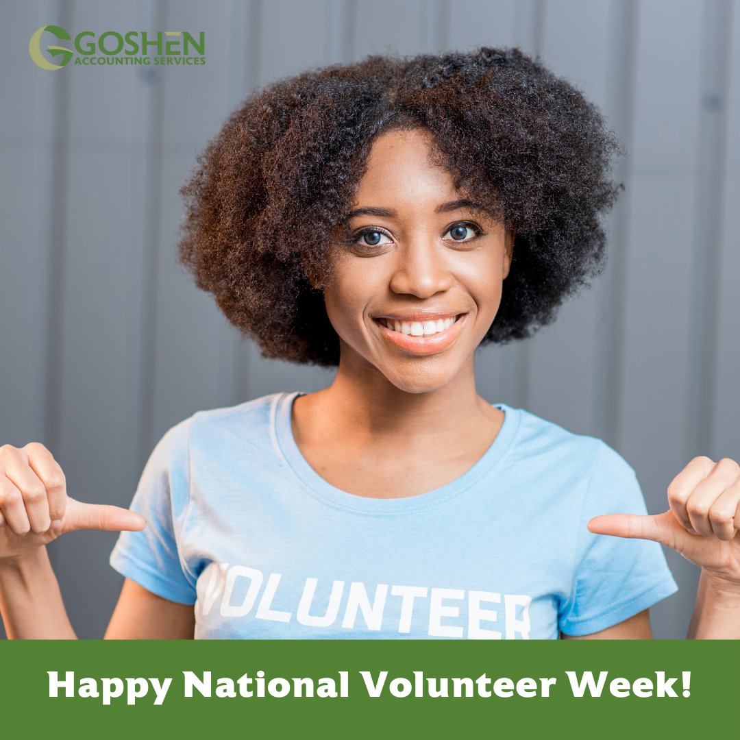 Did you know this week is National Volunteer Week? Join us in celebrating the amazing volunteers who donate their time and efforts to power the mission of the nonprofit community. 

#nonprofit #donors #nonprofitcommunity #charity #notforprofit #socialgood #nationalvolunteerweek