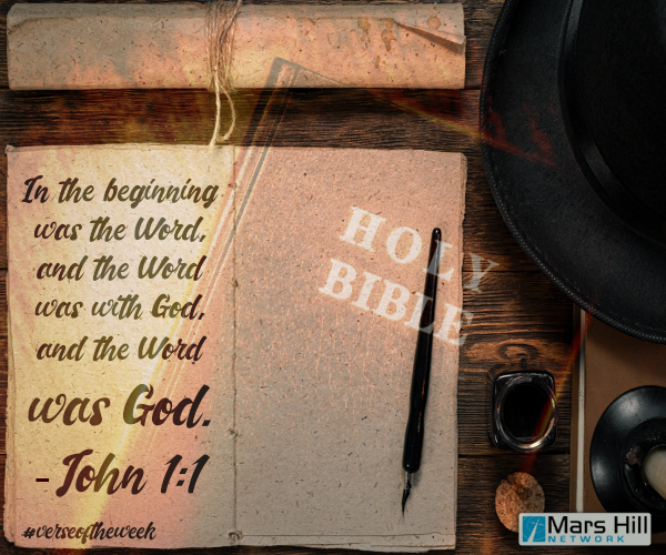 marshillnetwork's tweet photo. #verseoftheweek #marshillnetwork #hopeinthejourney
John 1:1 "In the beginning was the Word, and the Word was with God, and the Word was God." https://t.co/OOCDecq9KU