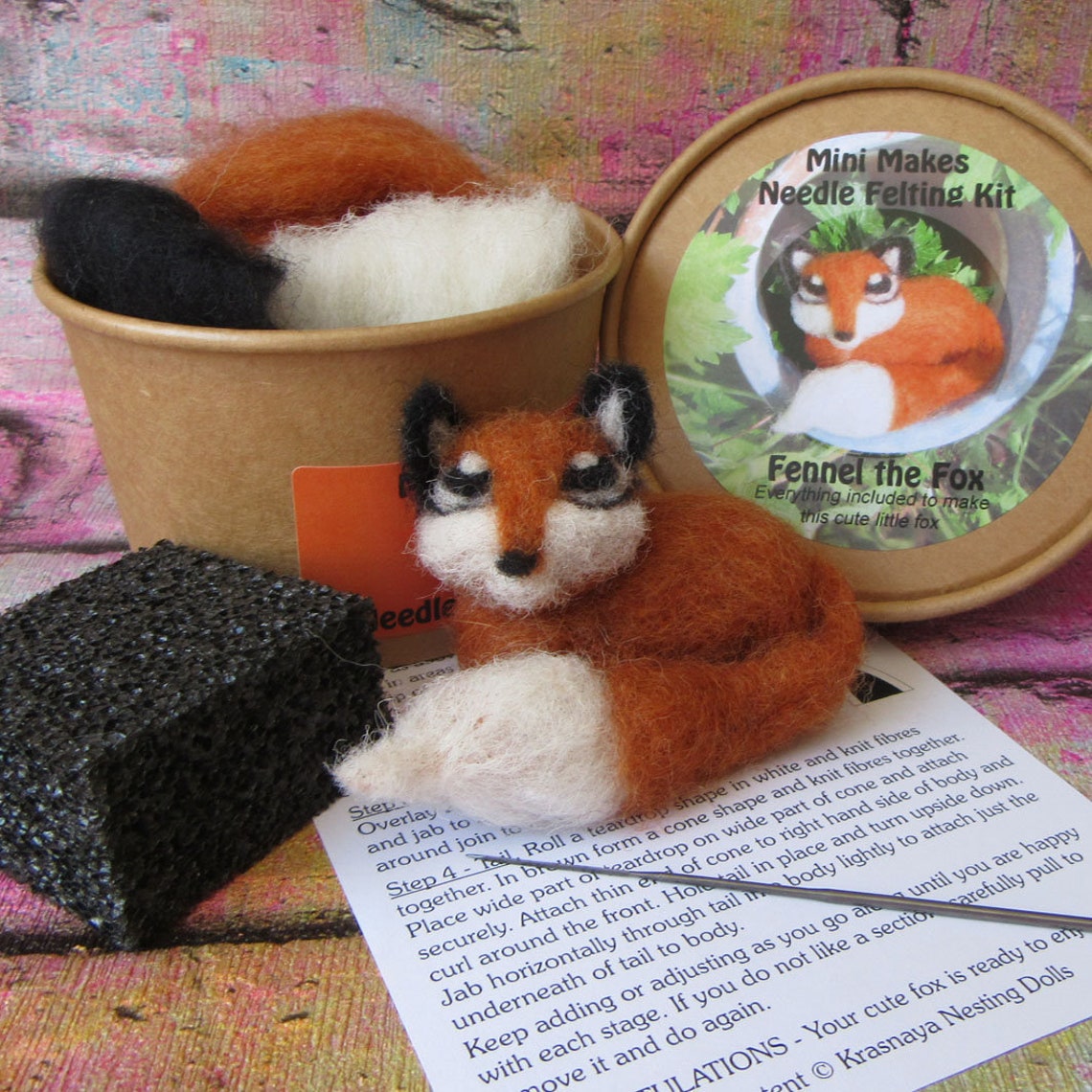 KrasnayaDolls's tweet photo. Did you know you can now buy our range of MiniMakes needle felting craft kits from
https://t.co/5XGbgEnRuX Just go to the website https://t.co/HHPYrvrMpl and search felt
#wholesale #minimakes #craft #crafting #needlefelting #felting #feltingwool #retailers #retail #hedgehog #fox https://t.co/XRz0czwI9N