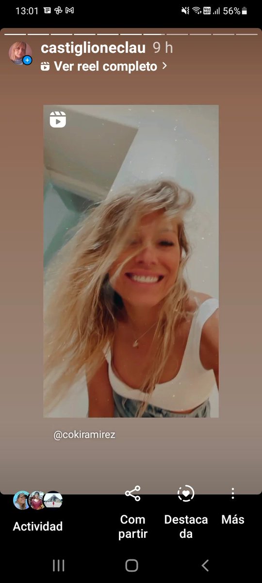 CASTIGLIONENOE's tweet photo. Despeinada o no sos bella @cokiramirez tenes siempre ese q se yo q no tiene imitacion t extrañamos muchooo #Holaaaaaa https://t.co/B41TyCMiqS