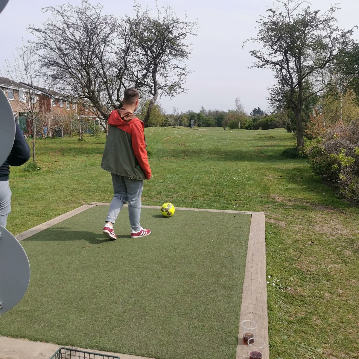 Something different ⚽⛳

No game over the Easter weekend only calls for one thing. Team Building day 👌🏻

We took to the footgolf course for 9 holes, testing our footballing ability. 

Lads FC is about more than football 💙🤍