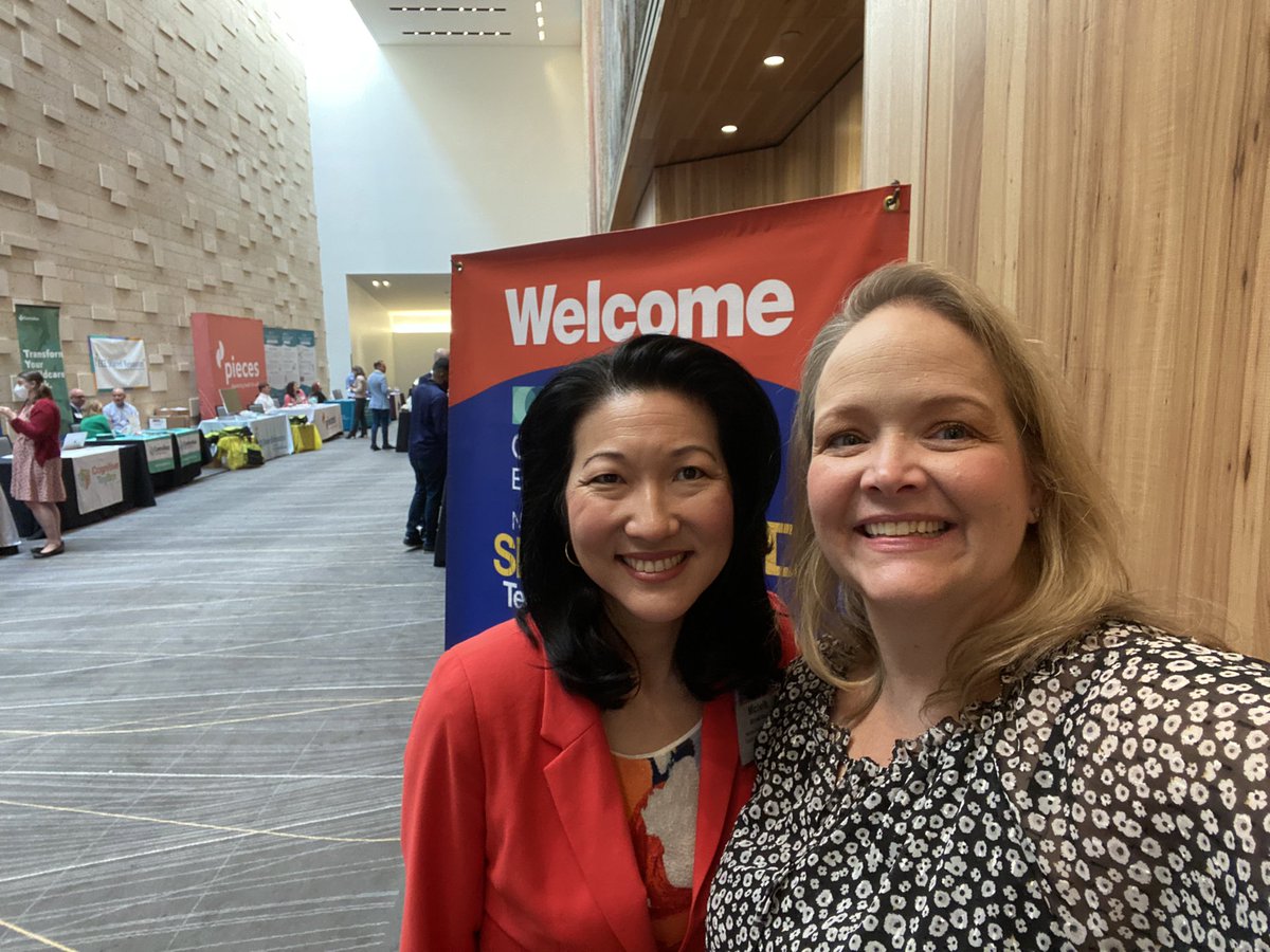 Love seeing so many old friends and introducing <a href="/MichelleNAEYC/">Michelle Kang</a> at the Shared Services conference in Austin.  Thanks OppEx for putting the financing of ECE at the heart of our work.  The Unifying Framework only works with professional salaries and benefits.  <a href="/NAEYC/">NAEYC</a>