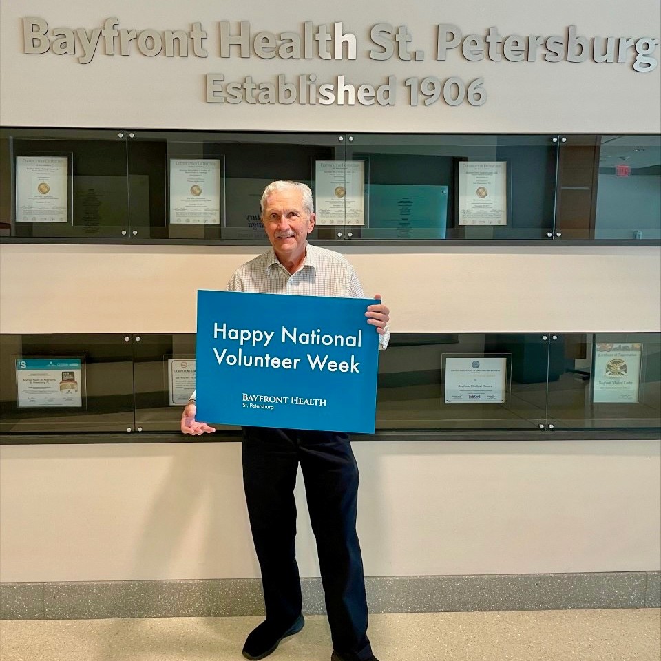 OHBayfront's tweet photo. In honor of #NationalHealthcareVolunteerWeek, we'd like to extend a special thanks to each of our hospital volunteers. You make our hospital a compassionate, kind and helpful place to be. We are grateful for your contributions. ❤️
#ChooseBayfrontHealth #BayfrontHealth https://t.co/wbF7Derhr4