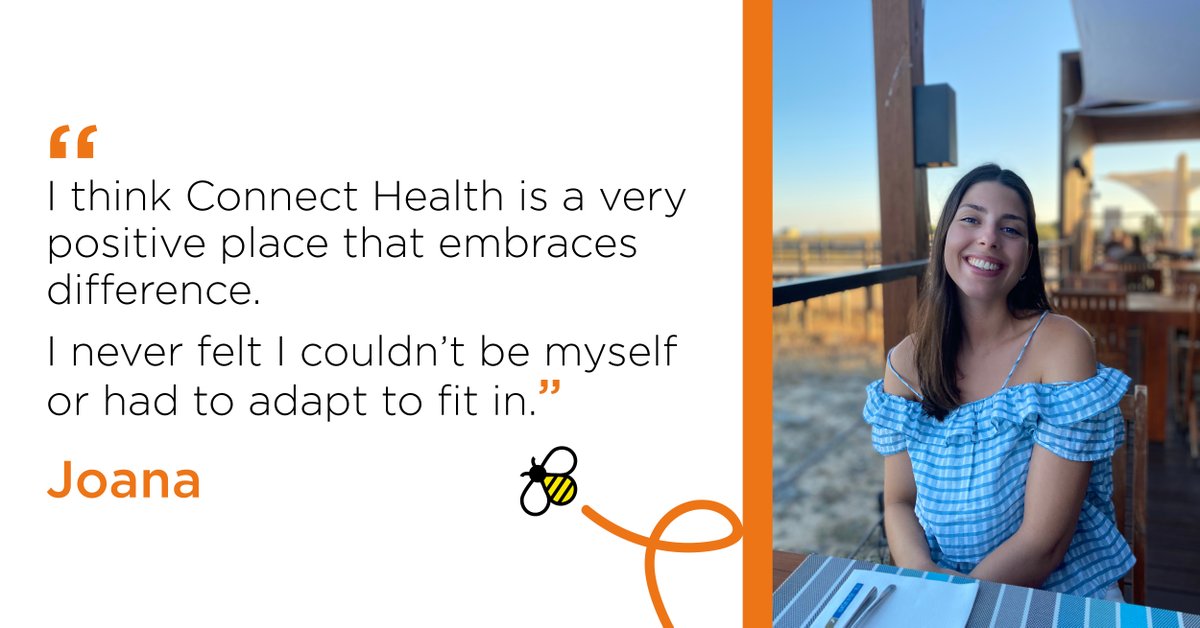 Connect_Health_'s tweet photo. Joana explains how Connect Health supported her as she moved from overseas to the UK in order to join our #GDP

@jmpr333 tells how her caring nature helped her thrive in the role &amp; of the development opportunities Connect offers

Read the full story here: https://t.co/TmPamTUGqd https://t.co/64ChQiYxA2