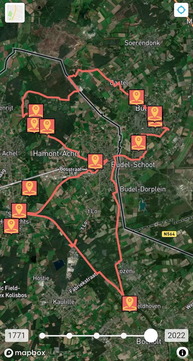 De Heggemulderroute staat online in de Erfgoedapp van Faro.#Limburg #KempenBroek #Molenfietsen