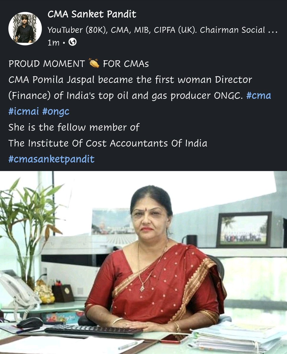 iamsanketpandit's tweet photo. #cma #icmai Proud Moment https://t.co/AbLMIwAxQ9