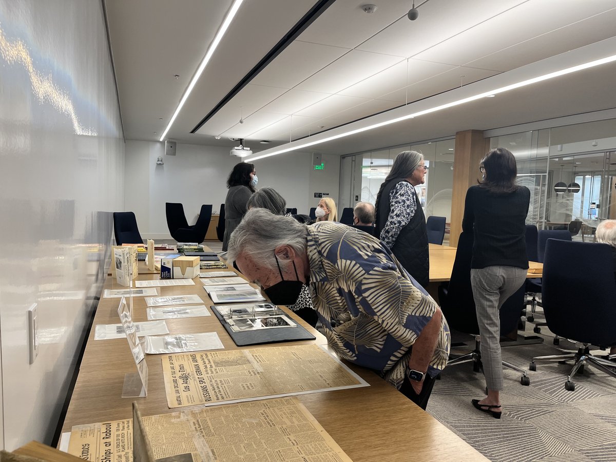 COPH_CSUF's tweet photo. Thanks again to all those who came to our One Book, One #CSUF event last week! Attendees had an opportunity to see items from our Japanese American archival collections up close, and to listen to excepts from #oralhistories. 
Explore more online: https://t.co/jxRnPsrcyB https://t.co/00xSF82N1F