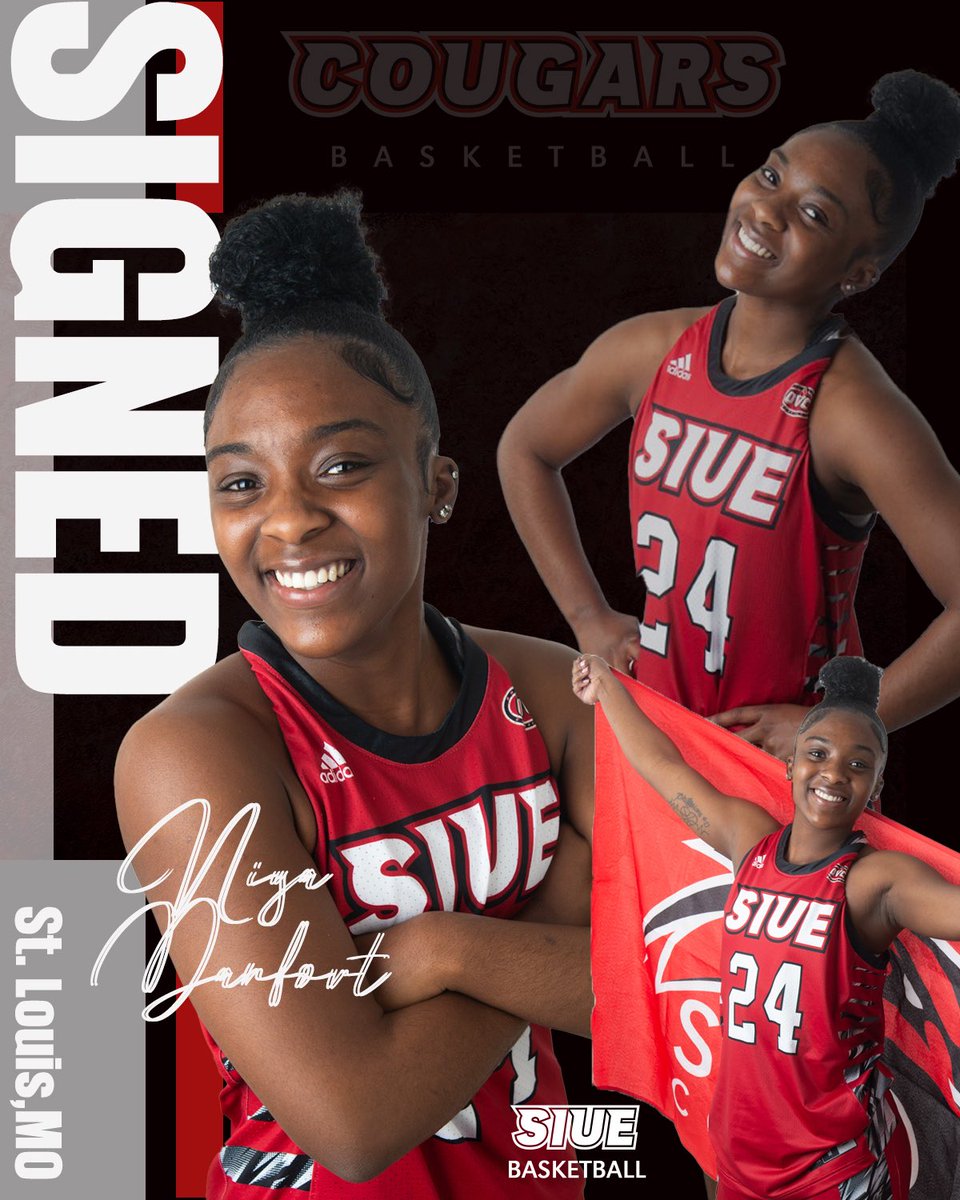 SIUEWBB's tweet photo. Welcome to the family Niya Danfort 🎉🎉 https://t.co/VQrrvtXyvz