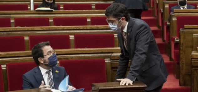 jom1408's tweet photo. President @perearagones , Vicepresident @jordiPuignero : Trencar amb PSOE a Madrid, amb PSC a Diputació i Ajuntaments, #ipunt. #CatalanGate #credibilitat https://t.co/UA87KvEXcj