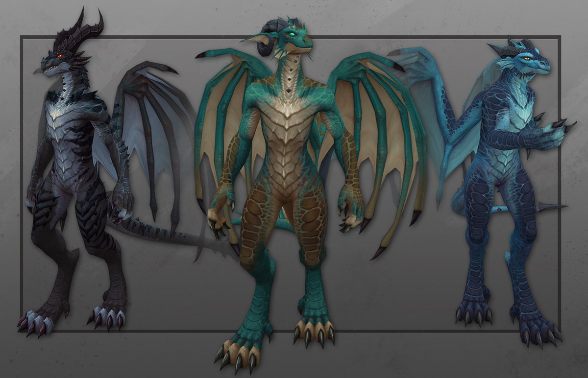 Wowhead's tweet photo. NEW RACE/CLASS COMBO— Menace your foes (or empower your allies) as a Dracthyr Evoker, WoW’s first ever race/class combo.

#Warcraft #Dragonflight 

https://t.co/z4I7FUxRFK https://t.co/qAhTaG5Re2