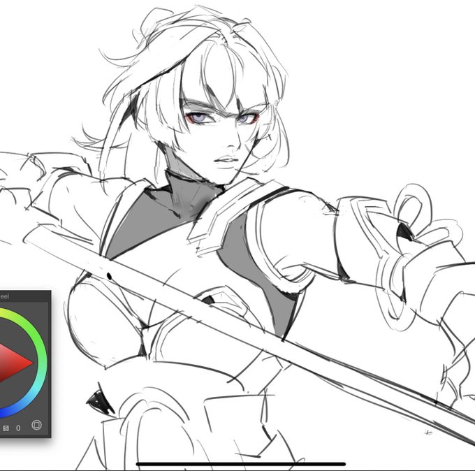 raiden mei doodle 