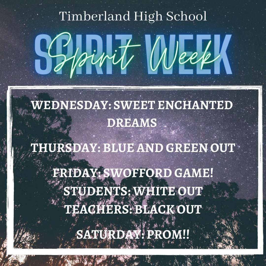 🏀⛹️‍♀️SWOFFORD GAME THIS FRIDAY &amp; PROM THIS SATURDAY! ✨🕺
spirit days for this big week: