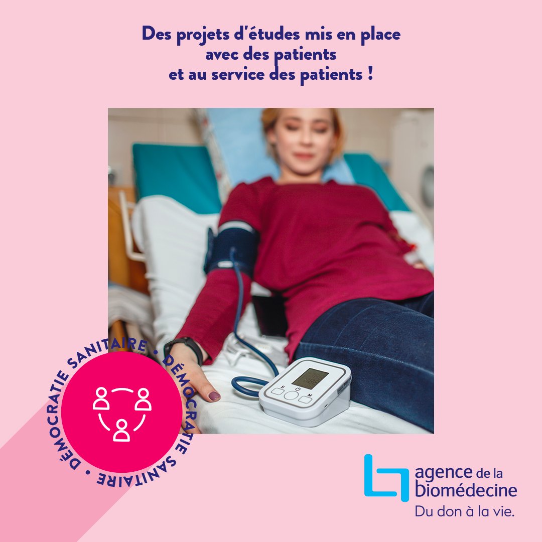 ag_biomedecine's tweet photo. #DemocratieSanitaire #patientexpert
✅✅✅ À la pointe de l’innovation, l’Agence de la biomédecine finance de la recherche par et pour les patients !
🤝💡 Des projets d'étude ont ainsi vu le jour récemment afin de faciliter la vie des patients dialysés 💪
@LMDSlefilm https://t.co/co0SmkcmM9