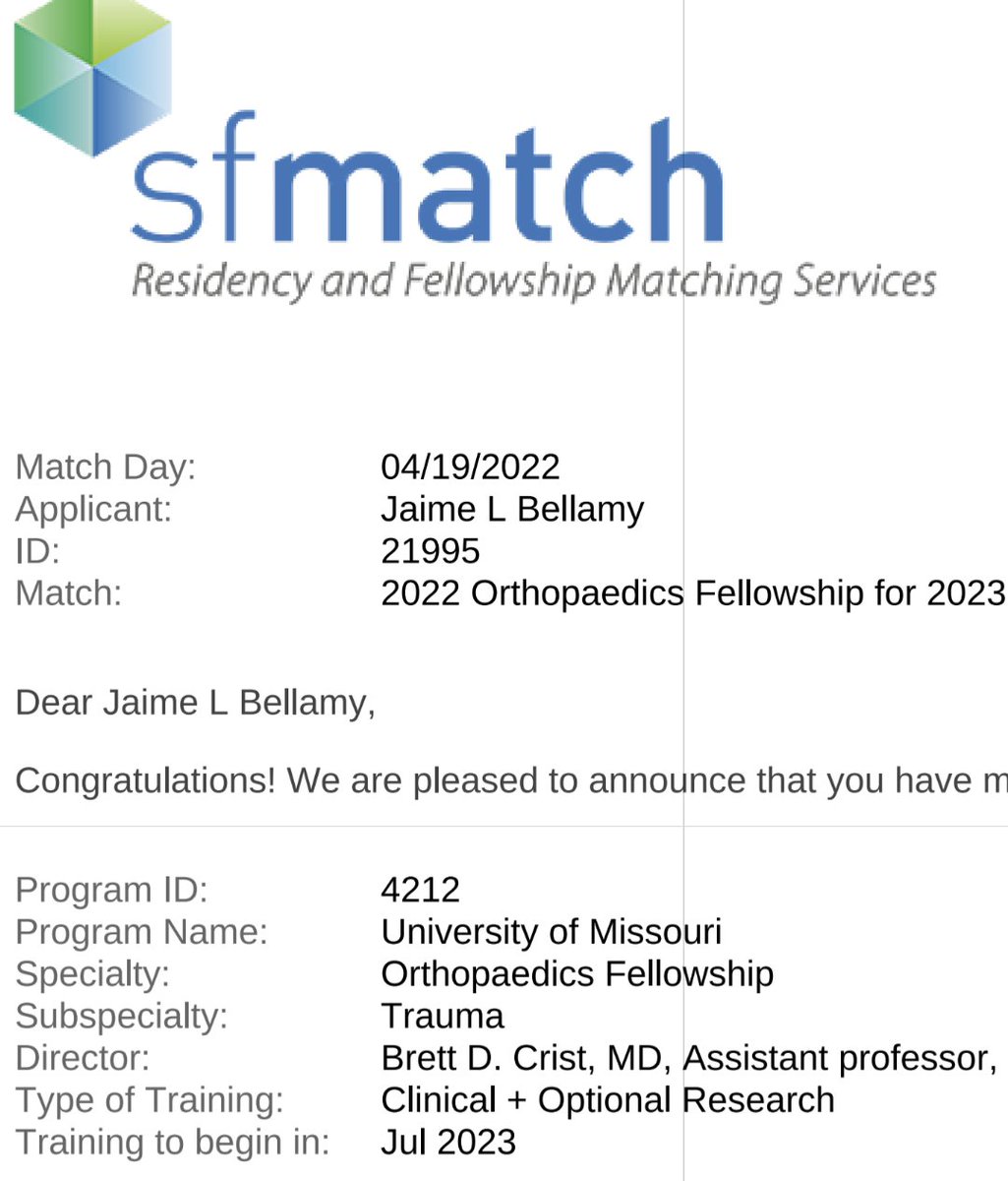 Jaime Bellamy, DO, FAAOS 🌈 tweet media