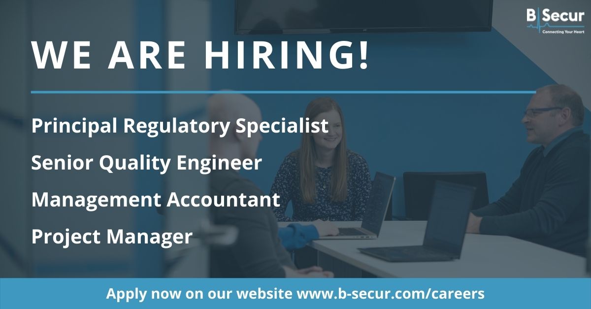 bsecurtech's tweet photo. We have a number of exciting opportunities across our award-winning company.
To find out more visit 👉 https://t.co/MMQHaf5H1f
#seniorqualityengineer #principalregulatoryspecialist #managementaccountant #projectmanager #BelfastJobs #NIJobs #medtech #ECGtechnology https://t.co/cnUmgz3DhT