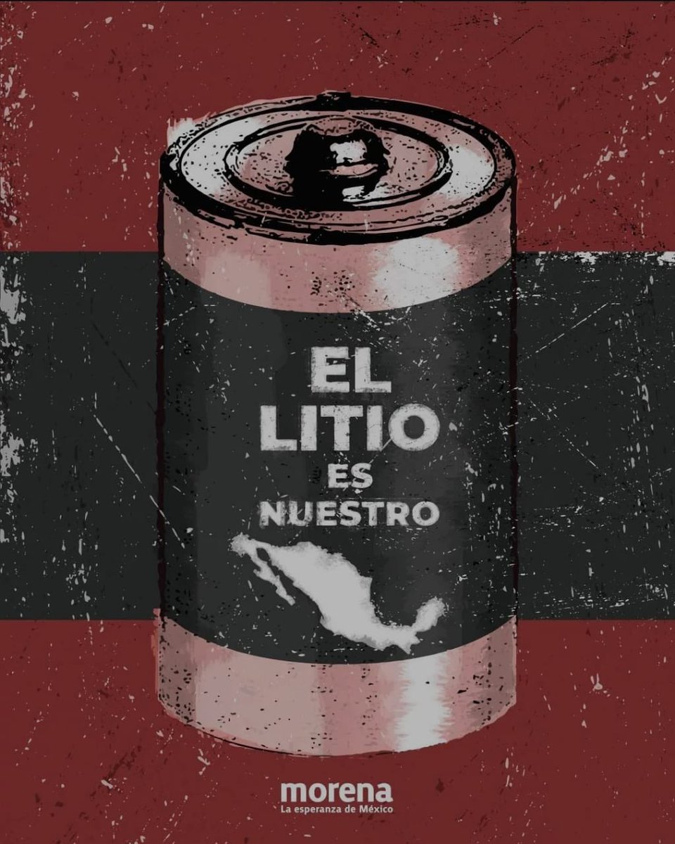 MacrinaVallejo's tweet photo. Con la aprobación de la #LeyMinera propuesta por el Presidente @lopezobrador_ se  garantiza la #Autodeterminación de la Nación sobre el #litio, para beneficio del pueblo de México. 
¡Los recursos naturales no se venden, se defienden! 
#ElLitioEsNuestro  Tlasohkamatih 🇲🇽 https://t.co/jRmvRa7JFh