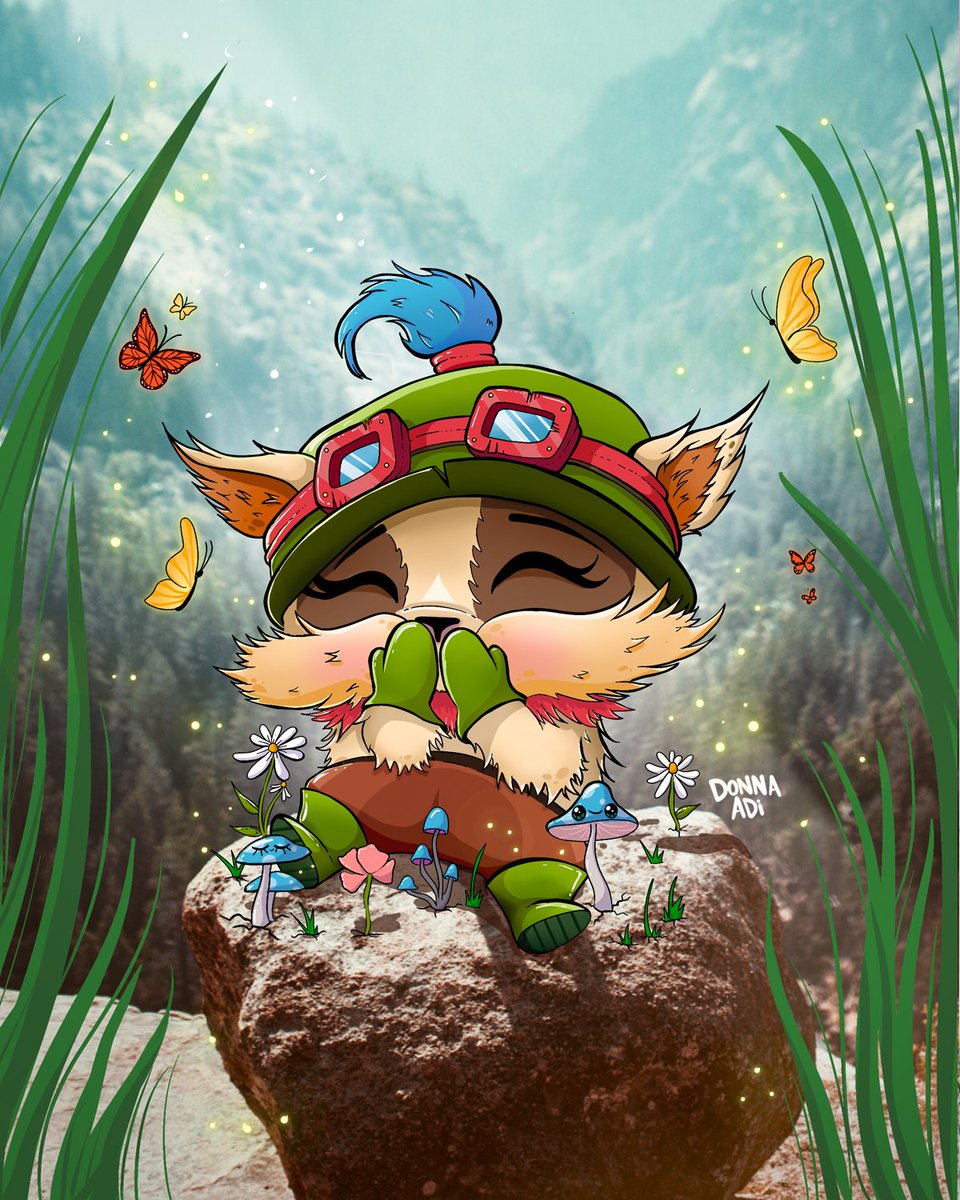 DonnaAdi's tweet photo. Who else plays LOL here? #LOL #Teemo @LeagueOfLegends https://t.co/2Pg3dhf5rZ