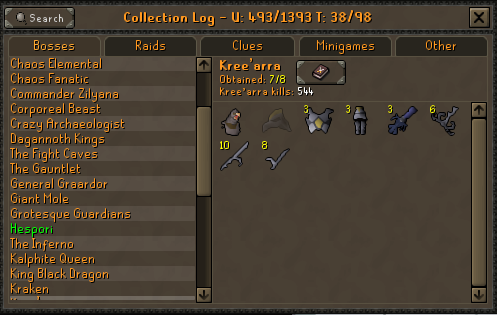 RsSprayCan's tweet photo. Very good trip at Kree, still trying to get a Armadyl helm to complete gwd https://t.co/Jz7il4PK2h