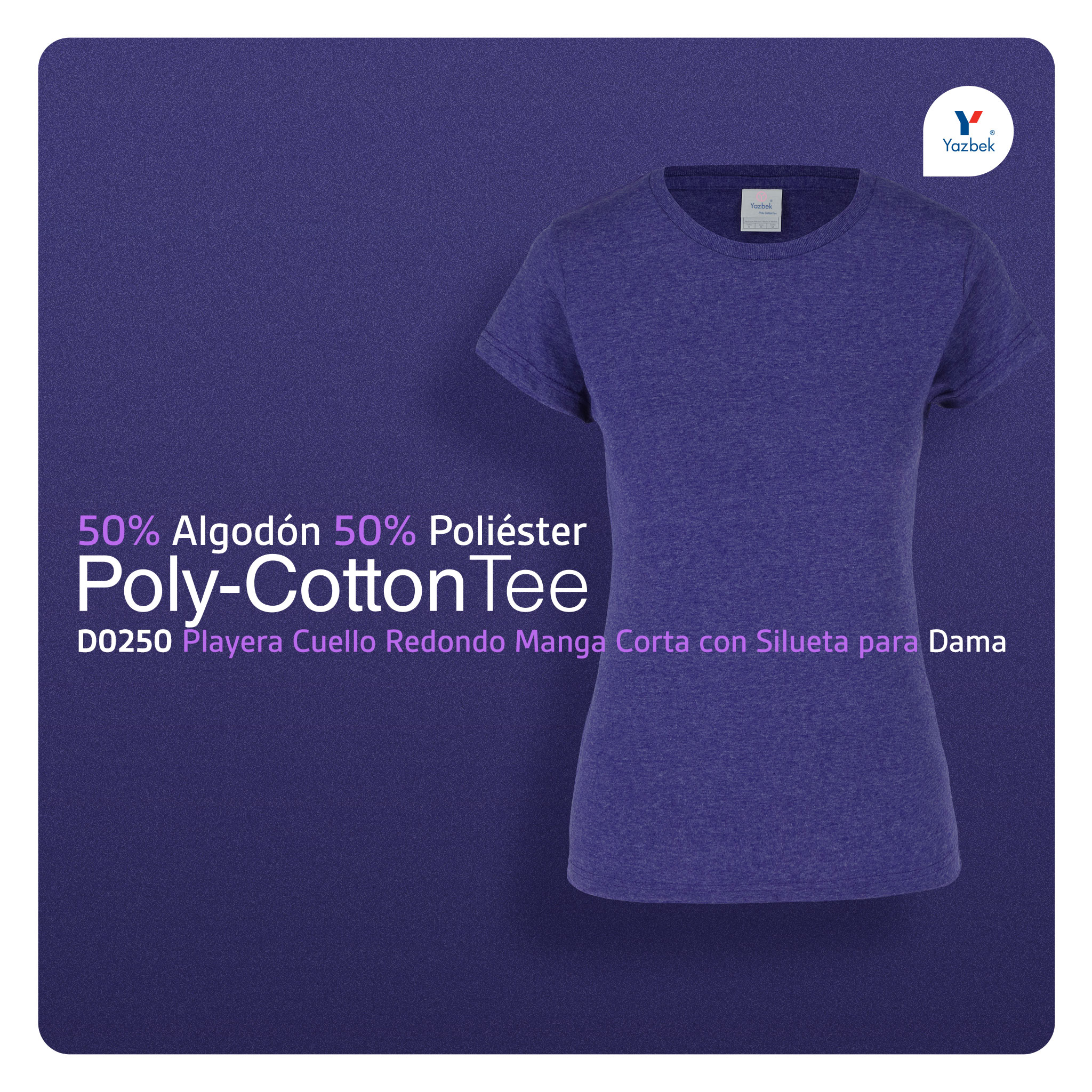 Playera morada yazbek hotsell