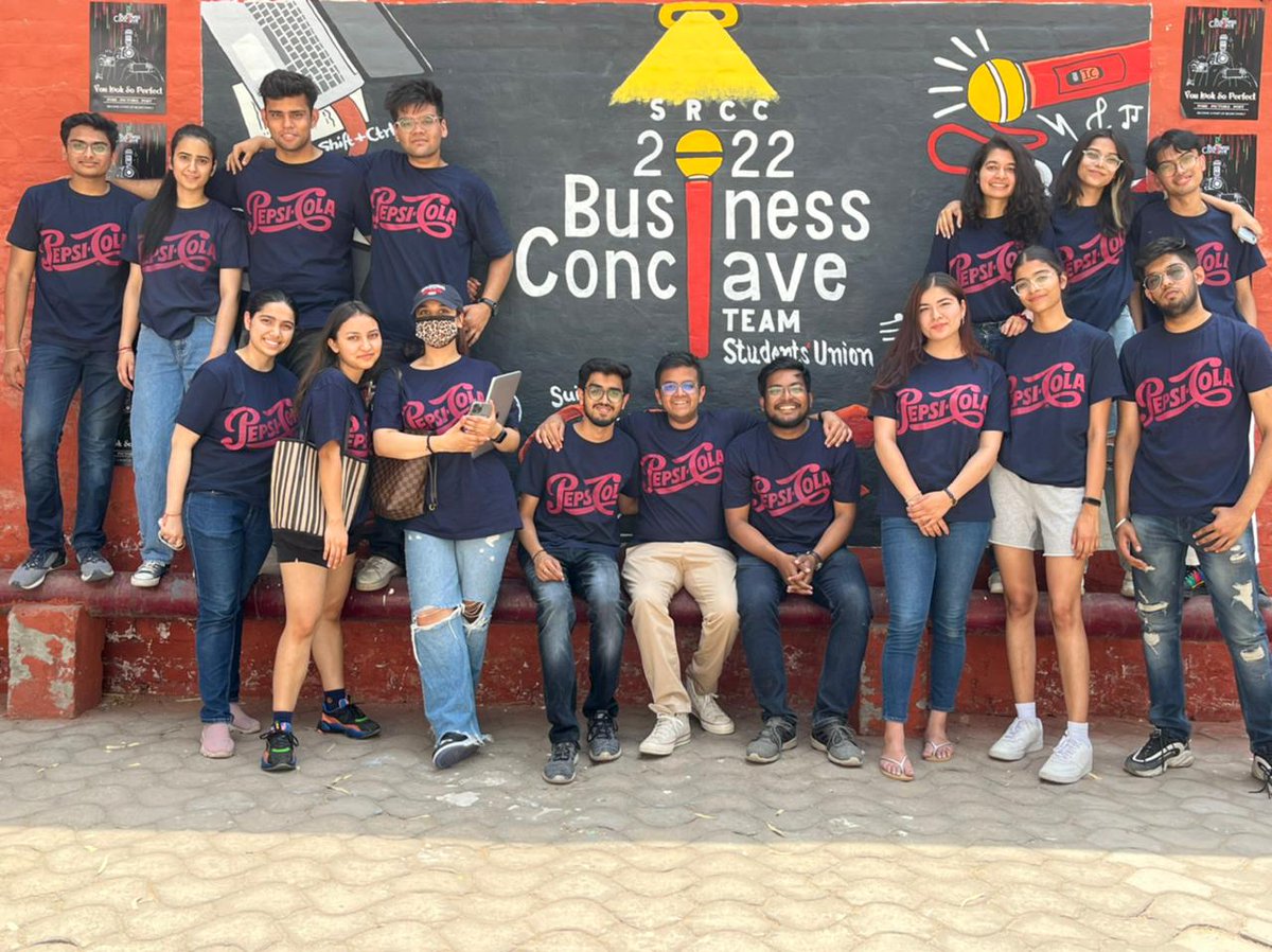 ConclaveSR's tweet photo. SRCC Business Conclave 2022 is proud to announce ‘PepsiCo’ as its Beverage Sponsor. 
With some of the catchiest advertisements to boast with, PepsiCo is a brand to reckon with. 

#SRCCBusinessConclave2022
#TheBestIsBack 
#IdeastoAction 
#ChangingTheNarrative https://t.co/460kz5qls8