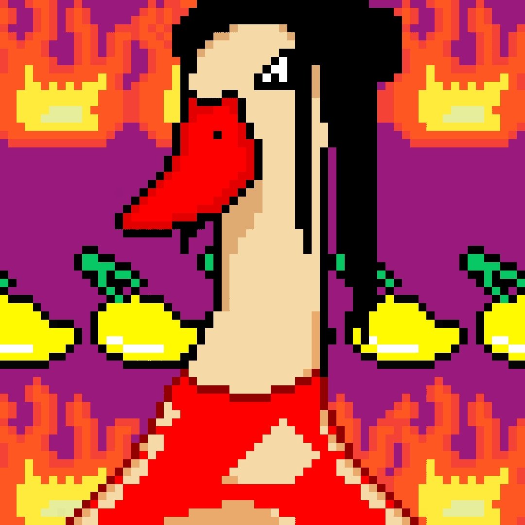 SkylerTeacher's tweet photo. She disguises as the most who was mentioned at Coachella 2022. Mango sticky rice is her national dessert. Which is known as the country with the most delicious food in the world.🥭

#pixelart #Game #NFTcollections on #opensea
https://t.co/kk353Nr8Xk https://t.co/oR2s4PLVDm