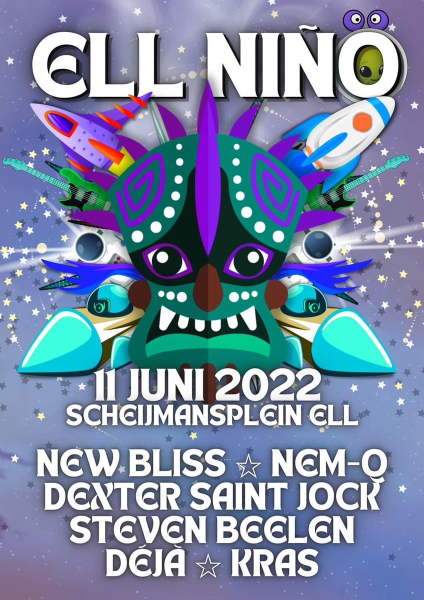 And there it is! On June 11th we will play at the Ell Nino festival 🤘🏻😁