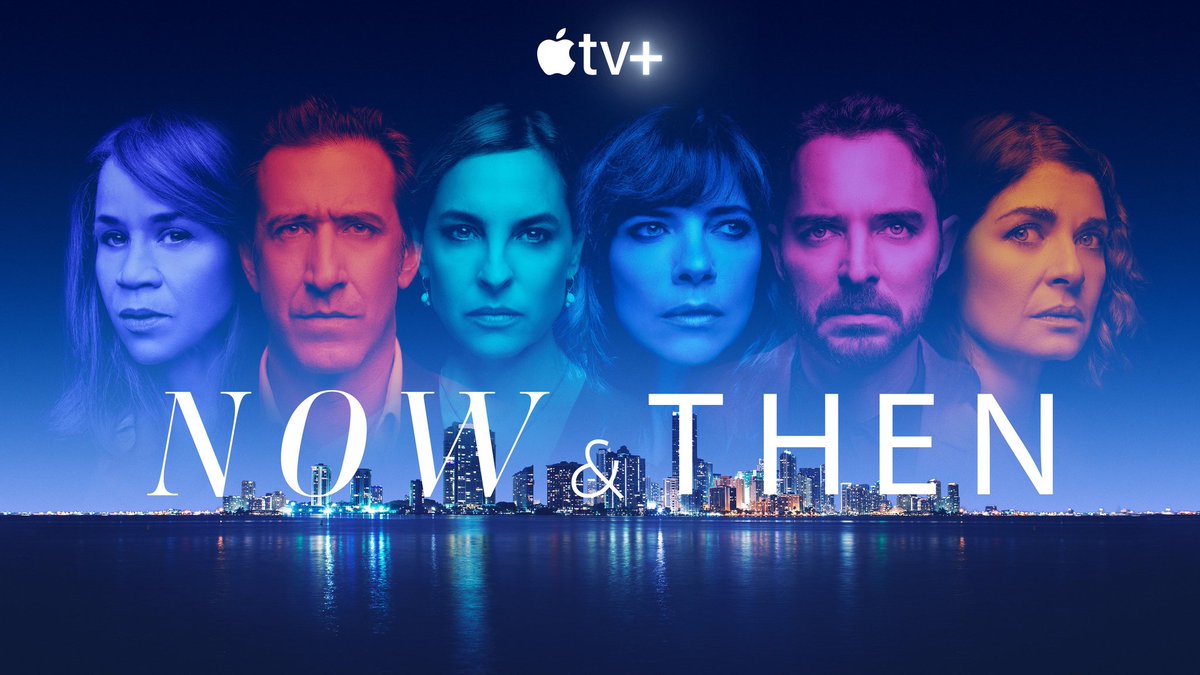 ScreenFandome's tweet photo. Póster promocional de #NowAndThem, serie de #AppleTVPlus 📽️ https://t.co/EzkxXK42j0