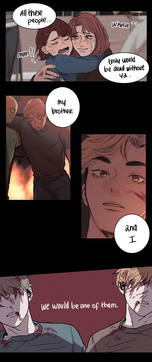 sakuatsu spiderman au part 5.2 (1/2) - someone who cares about you…must be nice, right ? (tw//bl00d)