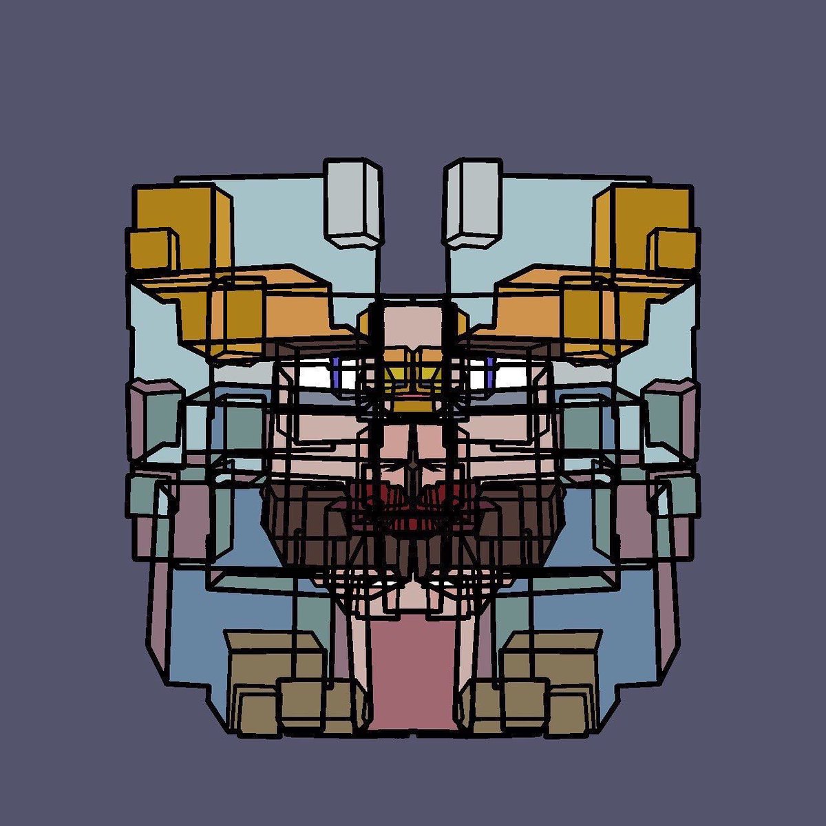 William07814399's tweet photo. Worked with someone on an algorithm that takes shapes and spins them into larger structures on a vertical axis with emphasis on pareidolia. It’s been churning out some neat stuff. https://t.co/3fsX57l7V2