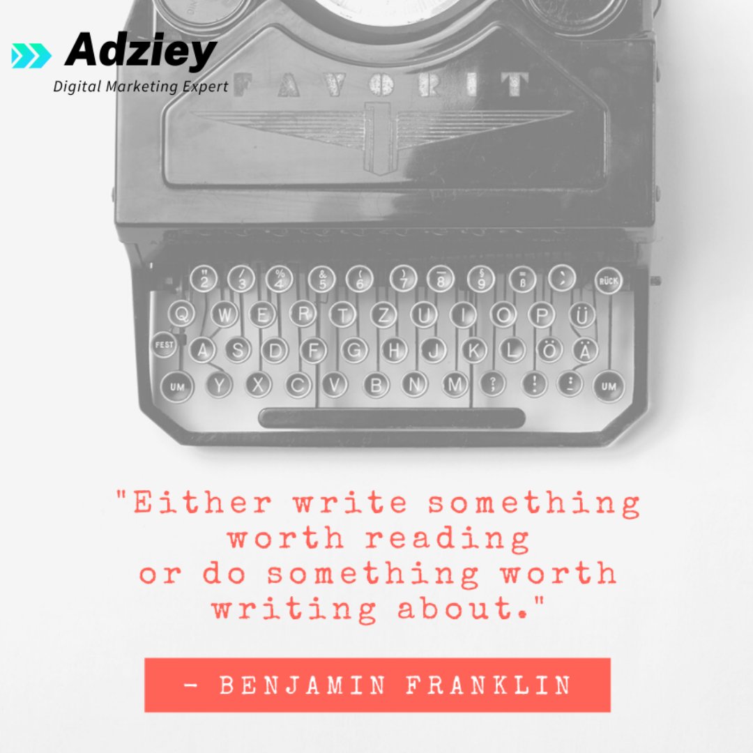 AJeerge's tweet image. A famous Words by Benjamin franklin defines how creativity is important to make it worth.
#socialmediamarketing, #Contentcreativity, #Creativity, #Onlineadvertising