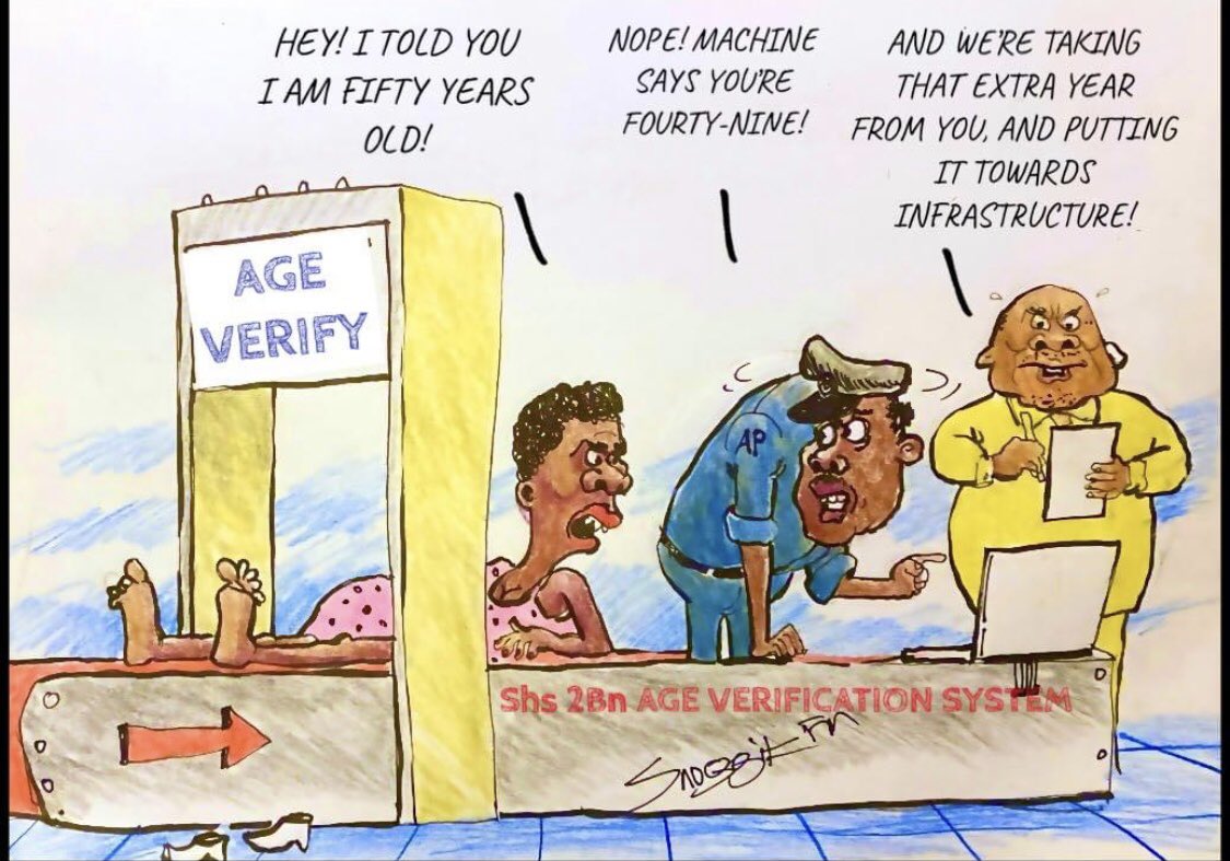 We could use more cancer machines than age detectors 🙄🤨😢 who spends that much on such a meaningless venture 🙆‍♀️