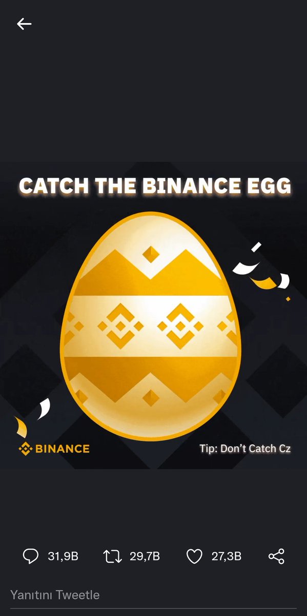 #BinanceEggHunt <a href="/binance/">Binance</a>