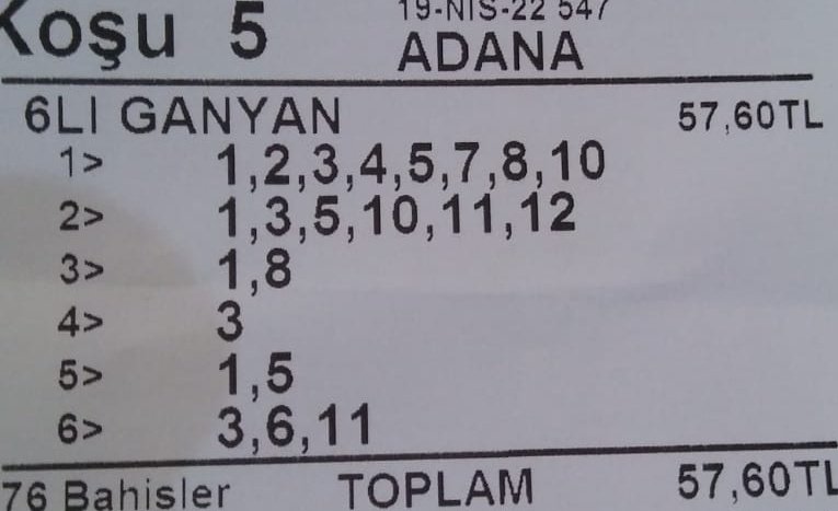 Teşekkürler :) Tuttuğunuz yazdığınız ganyan olsun her daim 🙏 <a href="/onurbocnak16/">Onur Bocnak</a> @Koray_Ornek01