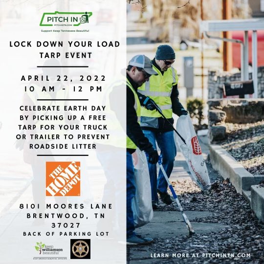 MollyWalsh_THD's tweet photo. Making a difference by doing more! Stop by for you’re free tarp to help reduce roadside litter this Friday between 10am-12pm! 🎊🌎🍃🎉 #springintoservice #homedepotfoundation #teamdepot @njr2408 @DeermanLinda @NotoKara https://t.co/BUnVQHrXDe