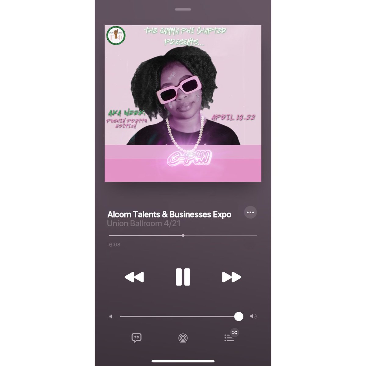 GammaPhiAKAs's tweet photo. AKA WEEK KONTINUES. Showcase your talent or small business using the link in our bio! SKEE YOU ON THURSDAY ENTREPRENEURS💗💚 #AKA1908 #AKAWEEK https://t.co/dHA5pmCaL6