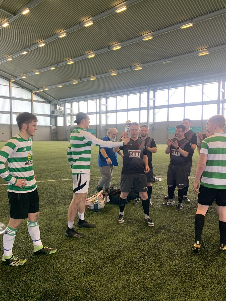 Holyrood_PE's tweet photo. An excellent score for the staff who retain the trophy 🏆 2-0 👏🏼⚽️ https://t.co/0WoHYKoRyB